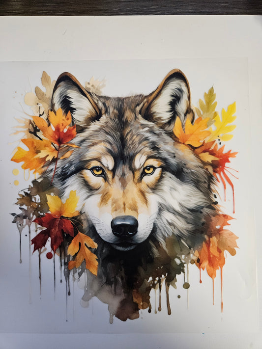 DTF Apparel Autumn Wolf