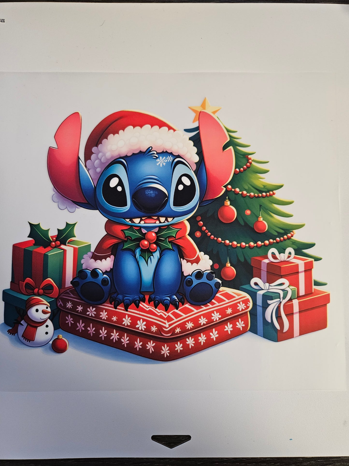 DTF Apparel Christmas Little Blue Character