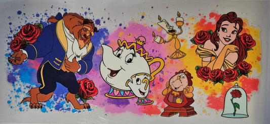 16 oz Wrap Bella and Beast