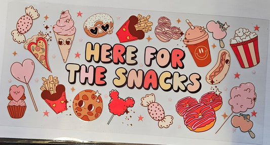 16 oz Wrap Here for the Snacks