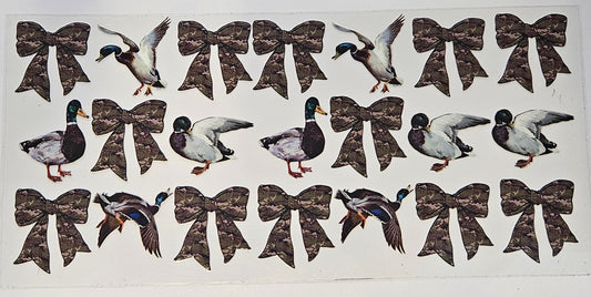16 oz Wrap Camo Duck Bows