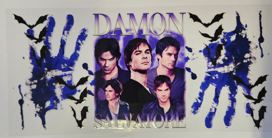 16 oz Wrap Damon Salvatore Purple