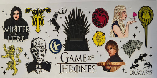 16 oz Wrap Game of Thrones