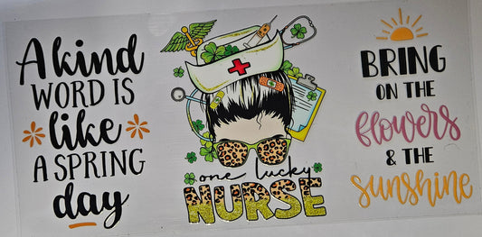 16 oz Wrap Nurse Spring Day