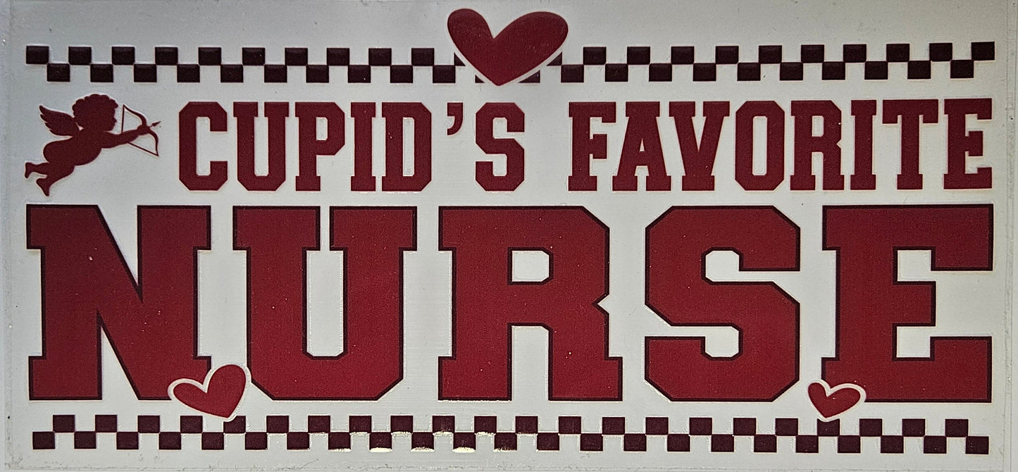 16 oz Wrap Cupid's Favorite Nurse