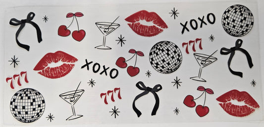 16 oz Wrap Cherry 777