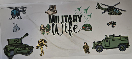 16 oz Wrap Military Wife