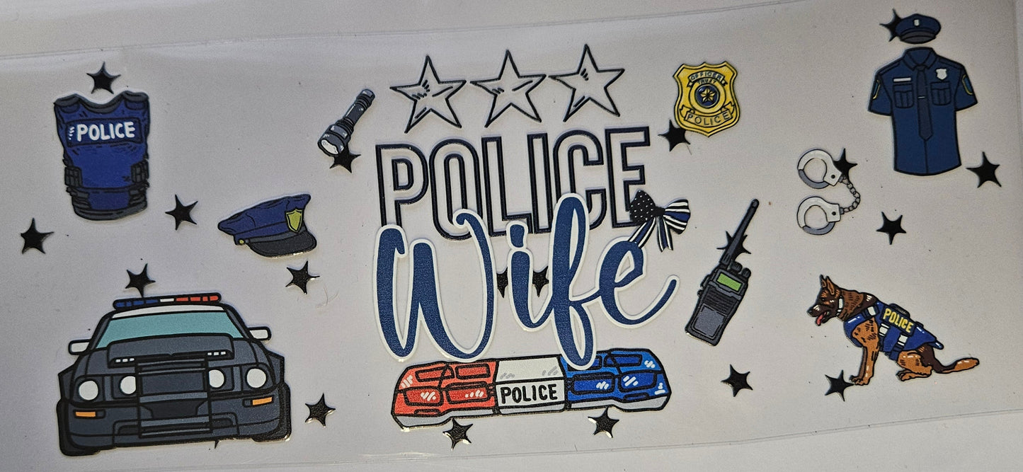 16 oz Wrap Police Wife