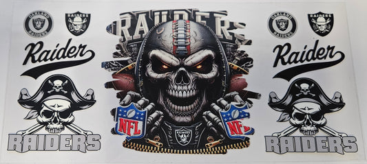 16 oz Wrap Raider Football