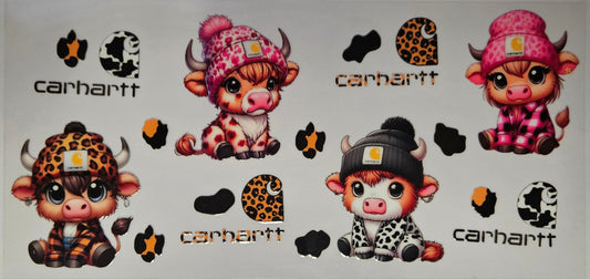 16 oz Wrap Cowhart Leopard Print