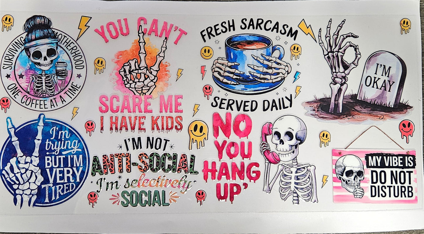 16 oz Wrap Sarcasm Wrap