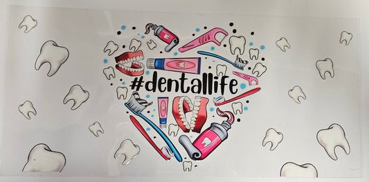 16 oz Wrap Dental Life Heart