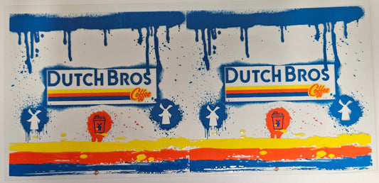 16 oz Wrap Dutch Bros Coffee