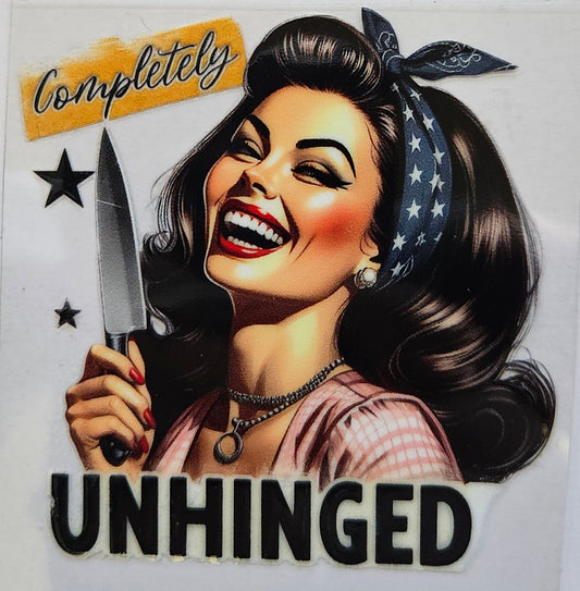 Decal Completely Unhinged