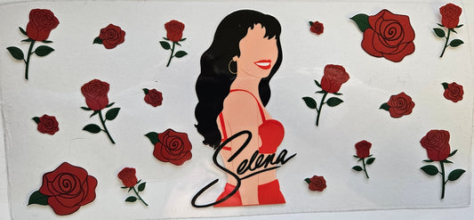 16 oz Wrap Selena Roses