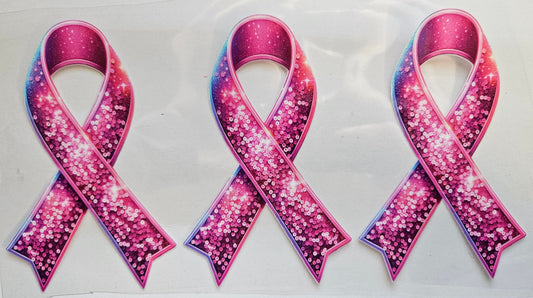 16 oz Wrap Pink Glitter Ribbons