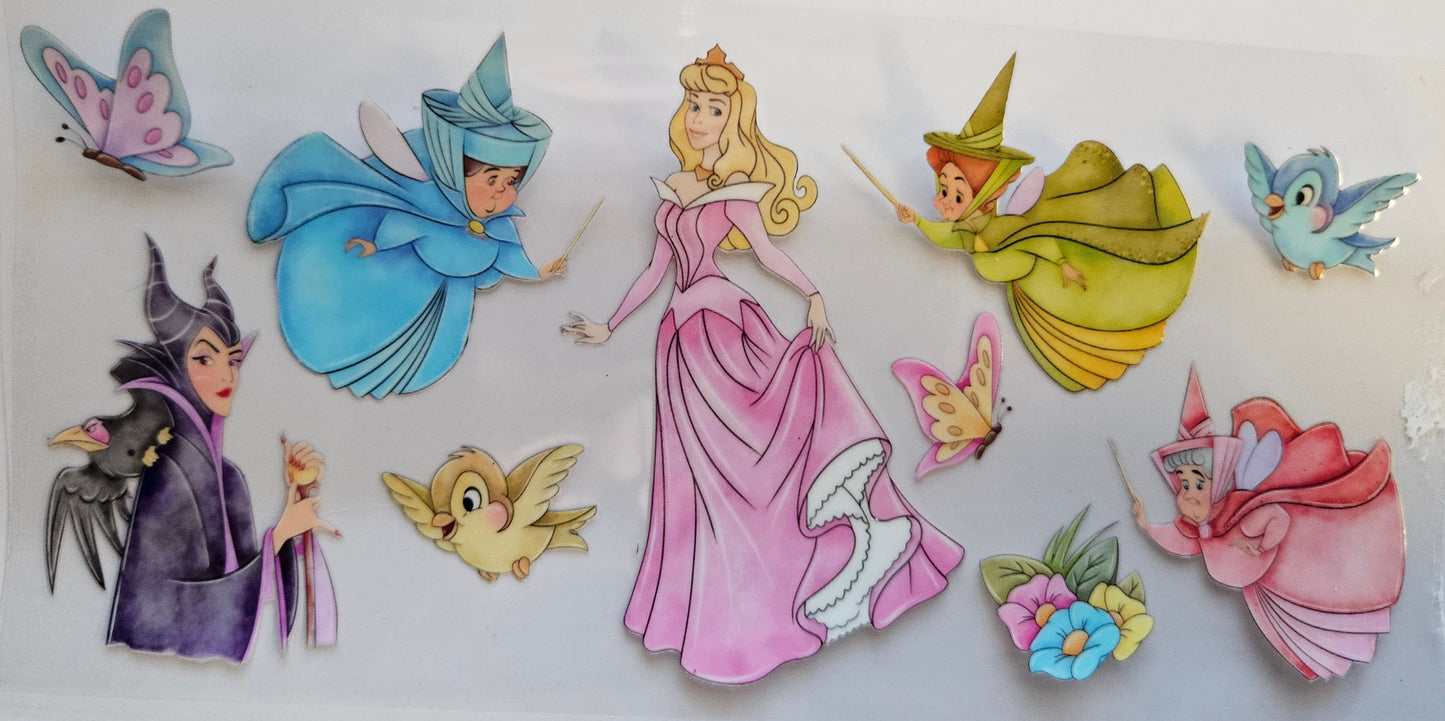 16 oz Wrap Sleeping Beauty