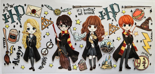 16 oz Wrap HP Characters
