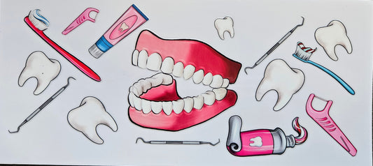 16 oz Wrap Teeth Dental