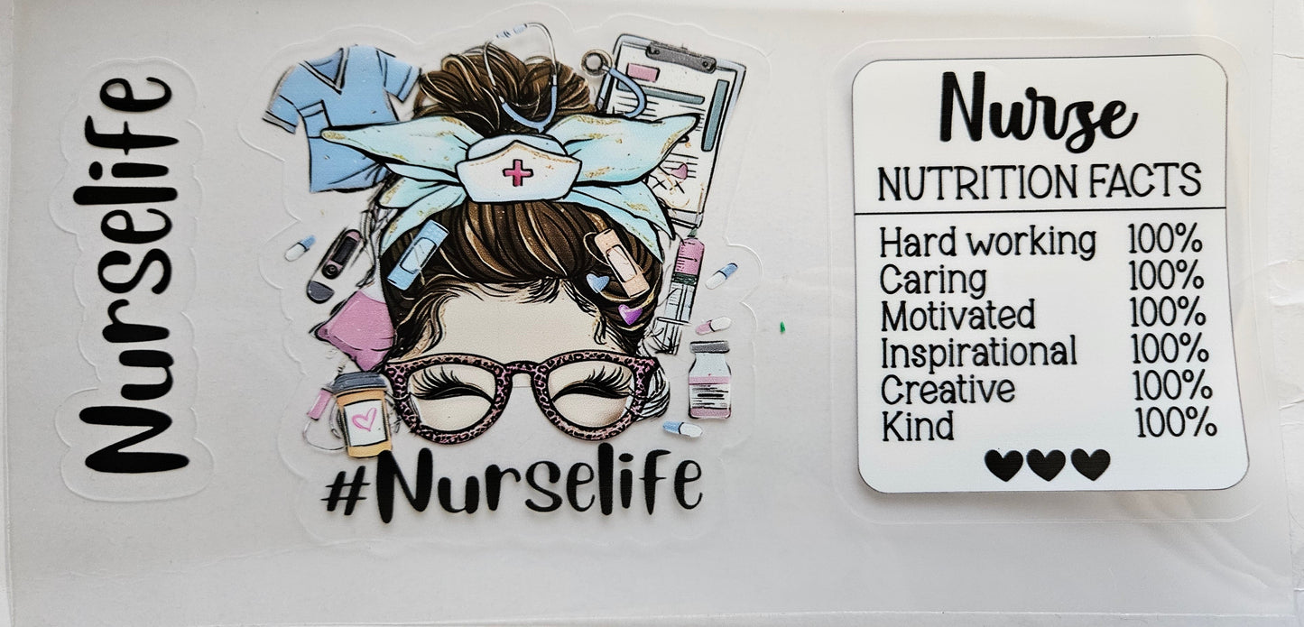 16 oz Wrap Nurse Life