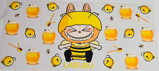 16 oz Wrap Labubu Honey Bee