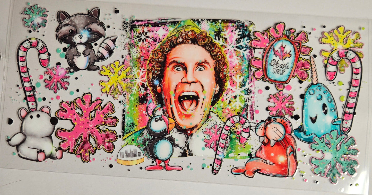 16 oz Wrap Elf Colorful