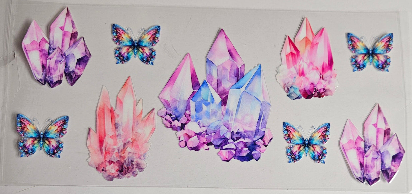 16 oz Wrap Crystal Clusters