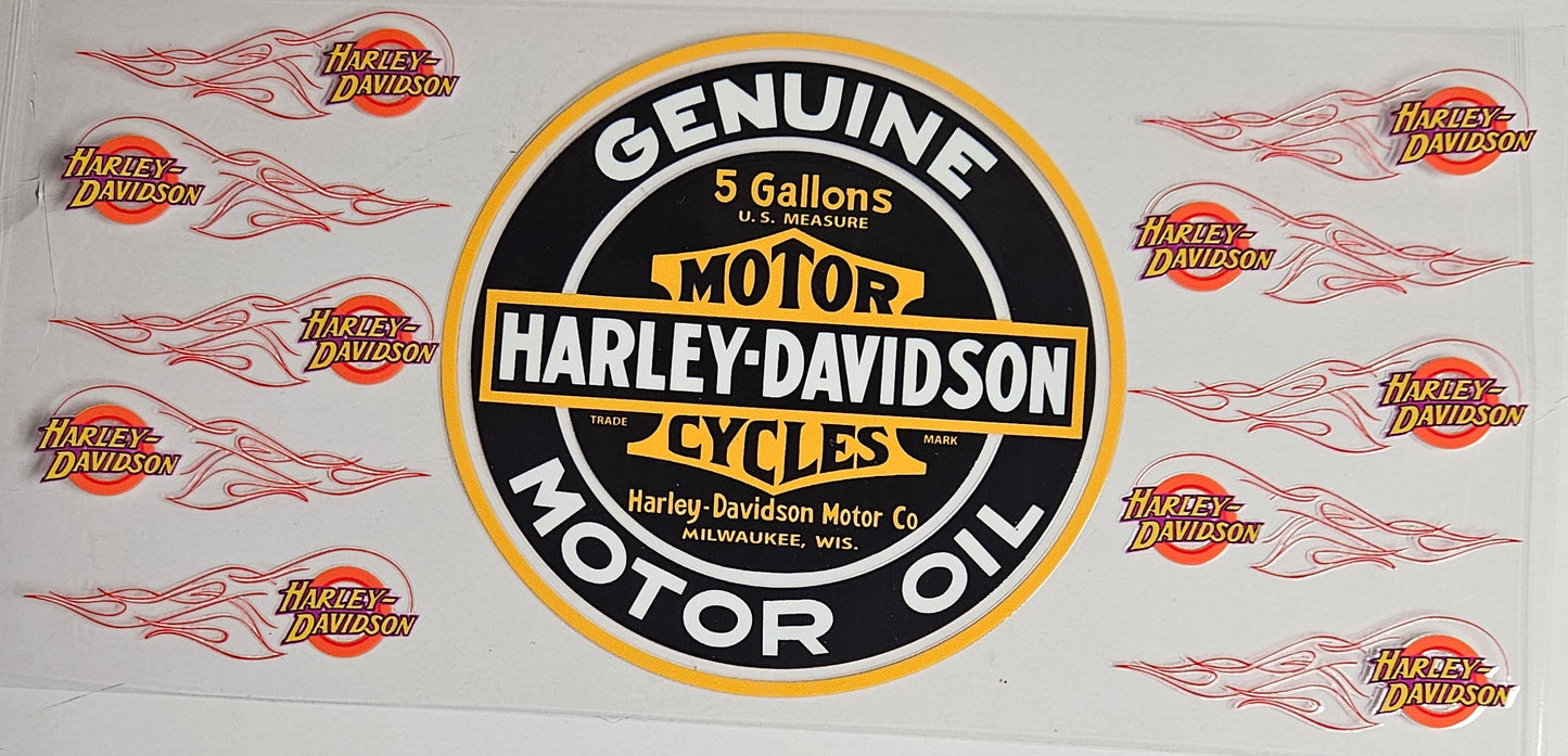 16 oz Wrap Genuine Harley Davidson Motor Oil