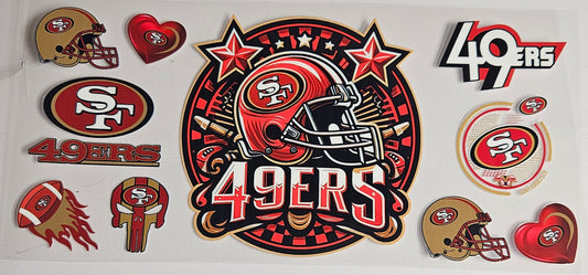 16 oz Wrap San Fran Team