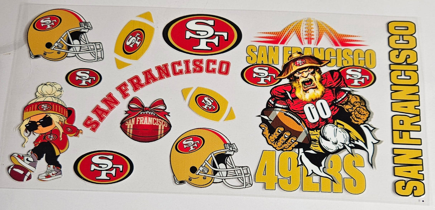 16 oz Wrap San Francisco Team