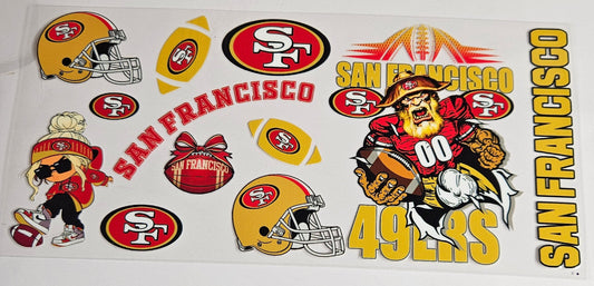 16 oz Wrap San Francisco Team