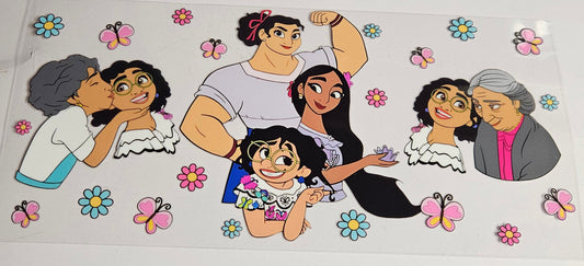 16 oz Wrap Encanto Female Characters