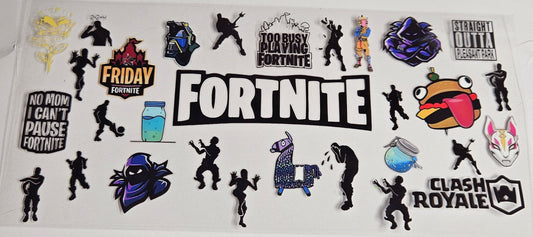 16 oz Wrap Fornite Clash Royal