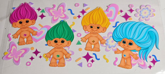 16 oz Wrap 90's Trolls