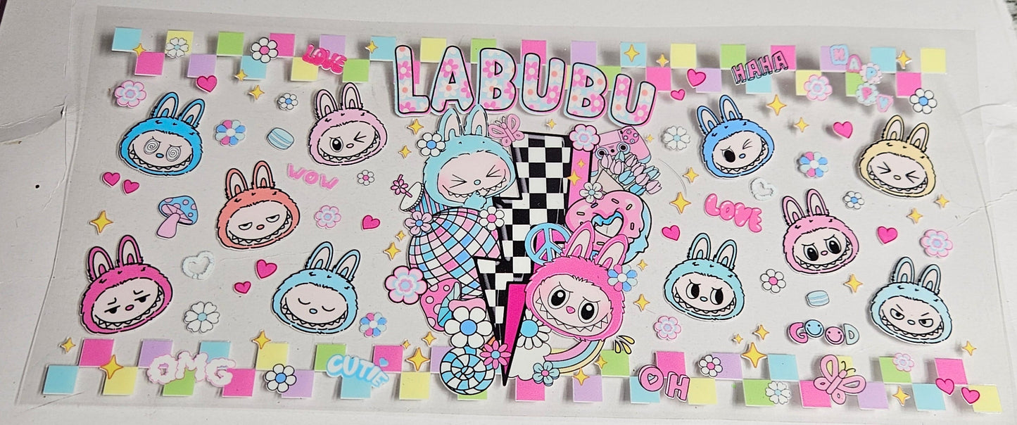 16 oz Wrap Labubu Cluster