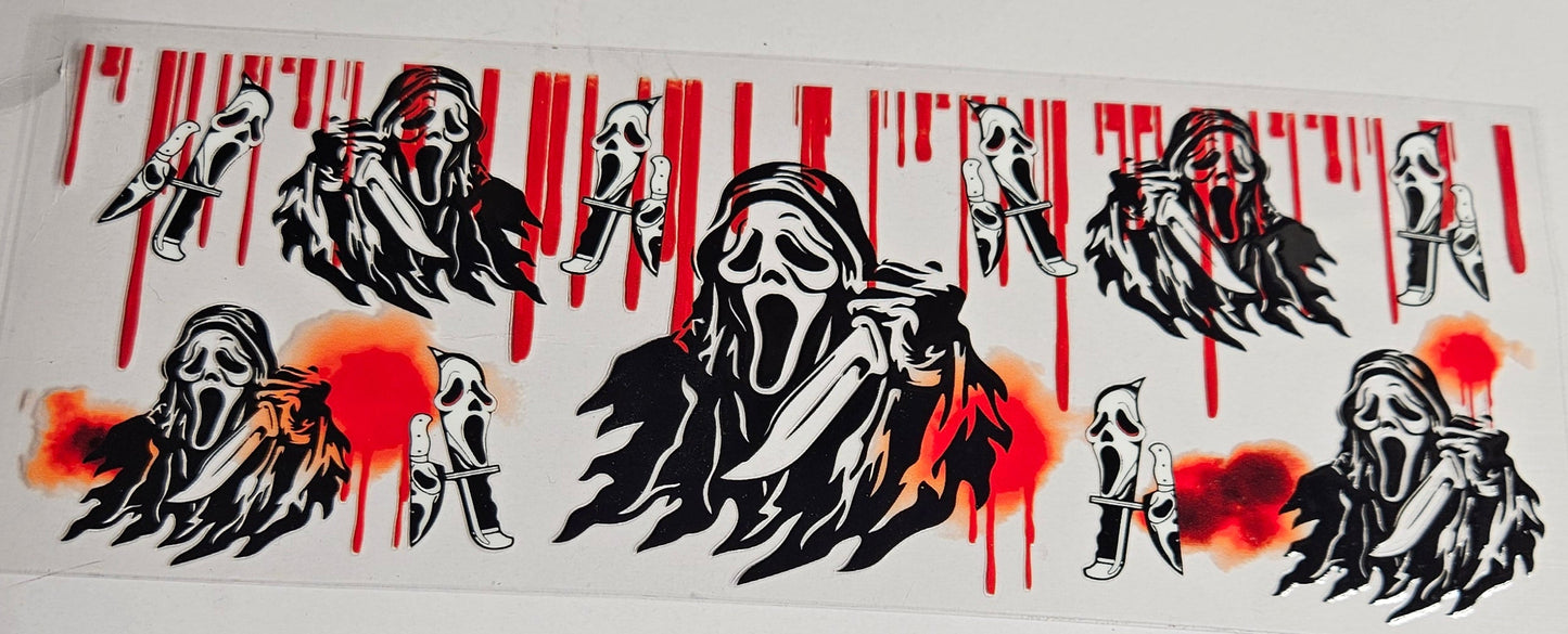 16 oz Wrap Scream Blood Drip