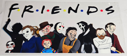 16 oz Wrap Friends Halloween Characters