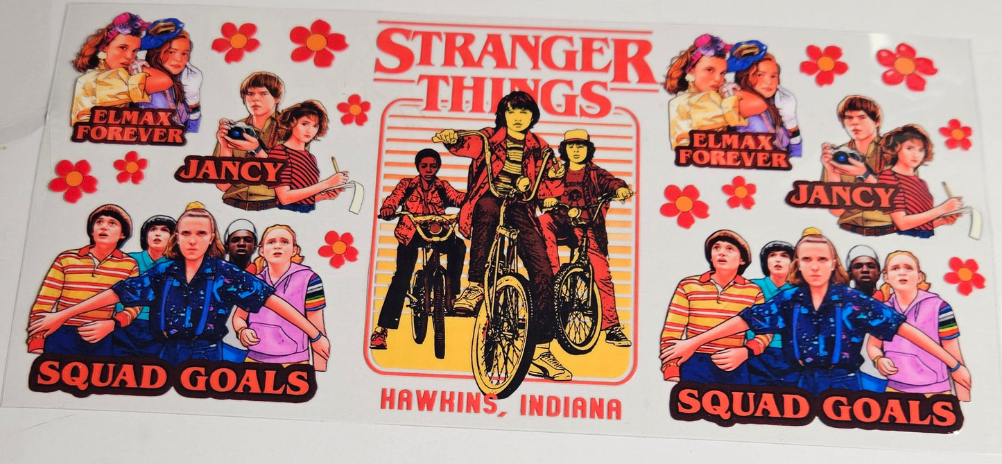 16 oz Wrap Stranger Things Squad Goals