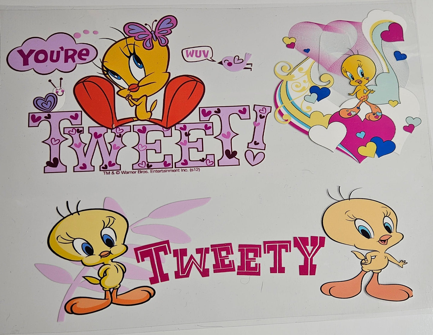 40 oz Wrap Tweety Bird