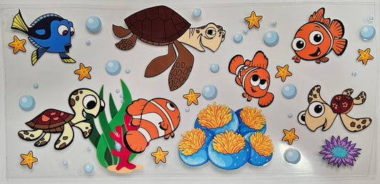 16/20 oz Wrap Finding Nemo