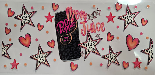 16/20 oz Wrap Mom Juice Dr Pepper