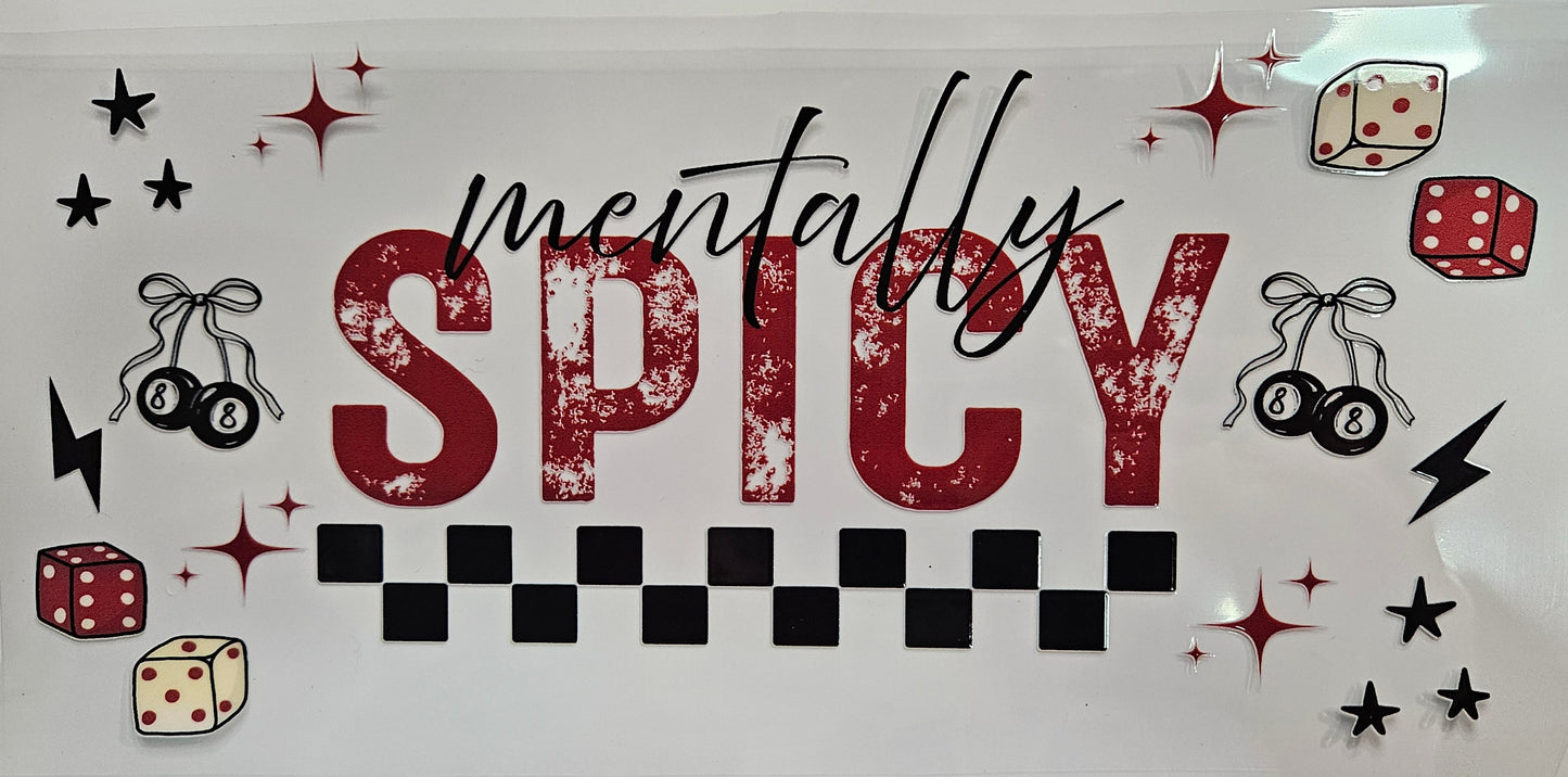 16/20 oz Wrap Mentally Spicy