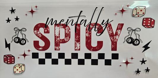 16/20 oz Wrap Mentally Spicy