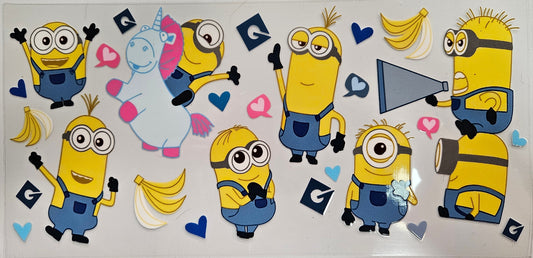 16/20 oz Wrap Minion Characters