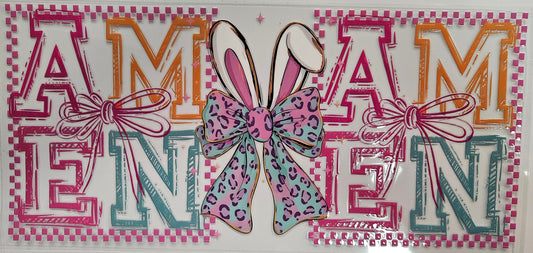 16/20 oz Wrap Easter Ears Amen