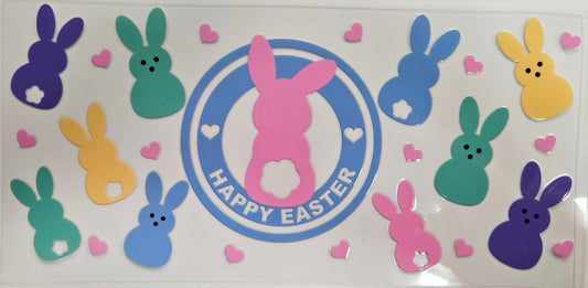 16/20 oz Wrap Happy Easter Peeps