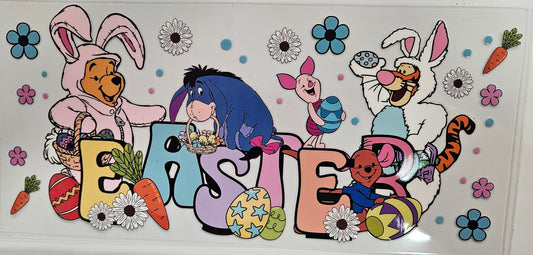 16/20 oz Wrap Winnie the Pooh Easter