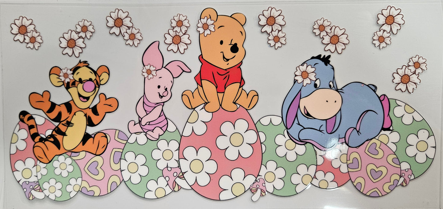 16/20 oz Wrap Winnie the Pooh Easter Eggs