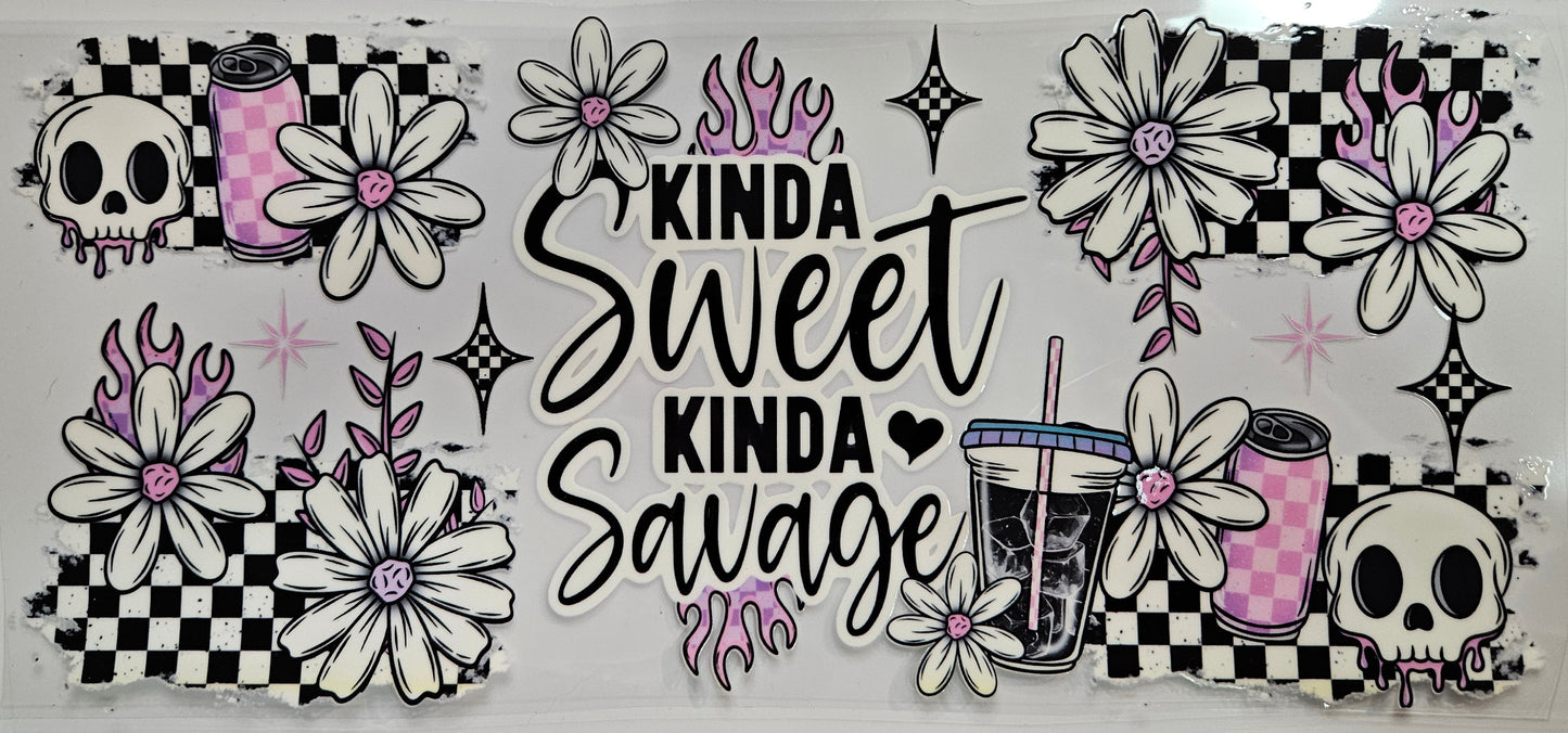 40 oz Wrap Kinda Sweet, Kinda Savage