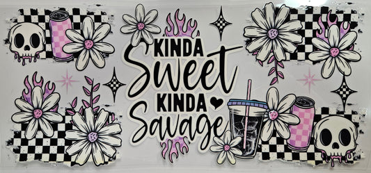 40 oz Wrap Kinda Sweet, Kinda Savage
